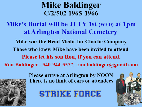 Mike Baldinger Cemetery